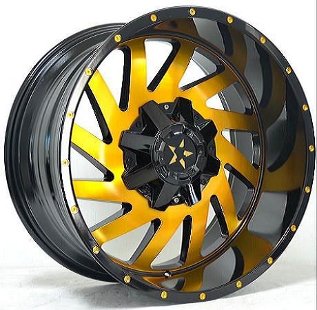 20-24 Inch Off Road Alloy Wheel Milling Spokes No-388