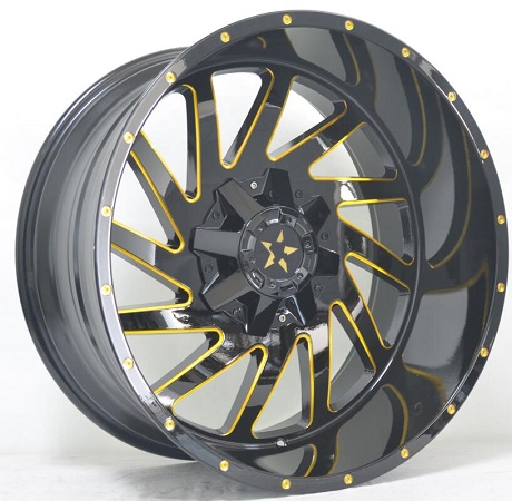 20-24 Inch Off Road Alloy Wheel Milling Spokes No-388