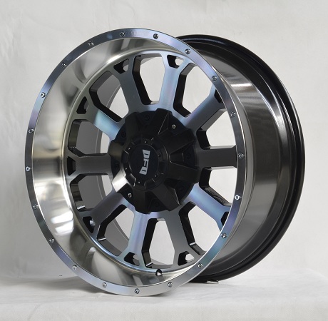 20-22 Ich Multi Milling Windows Alloy Wheels with Thick Lip No-381