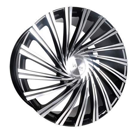 Big Size Alloy Wheels In Kaleidoscope Design UFO-1087