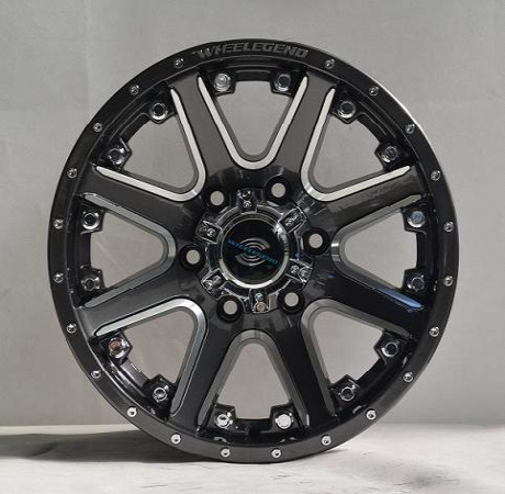 15-16 Inch SUV Heavy Wheel with Rivets and Big Cap UFO-853