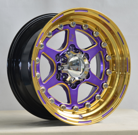 15-16 Inch Inner Groove Big Cap SUV Alloy Wheels UFO-6003