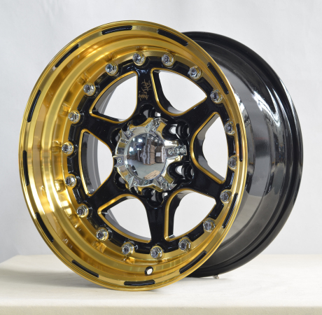 15-16 Inch Inner Groove Big Cap SUV Alloy Wheels UFO-6003