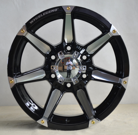 China 4X4 Aftermarket Alloy Wheels With Rivets UFO-LGS04