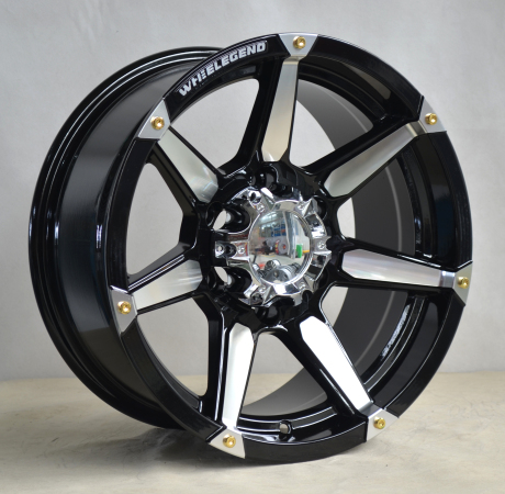 China 4X4 Aftermarket Alloy Wheels With Rivets UFO-LGS04