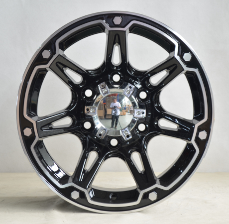 Seven Spokes 4 By 4 Alloy Wheel Aftermarket Wheels Rims UFO-LGS05