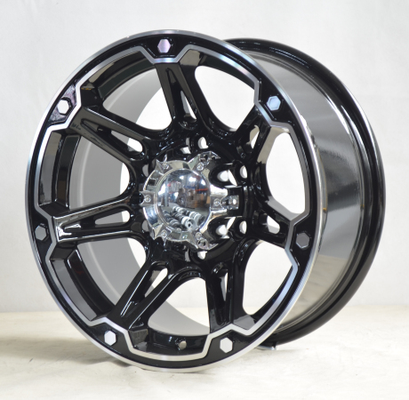 Seven Spokes 4 By 4 Alloy Wheel Aftermarket Wheels Rims UFO-LGS05