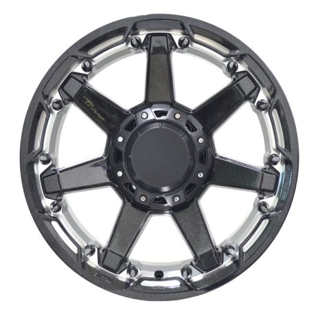 Seven Wide Spoke New Design 4X4 Alloy Wheel With Big Cap UFO-773