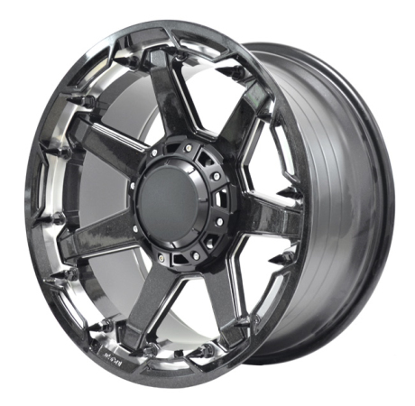 Seven Wide Spoke New Design 4X4 Alloy Wheel With Big Cap UFO-773