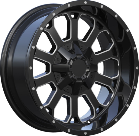 20-22 Ich Multi Milling Windows Alloy Wheels with Thick Lip No-381