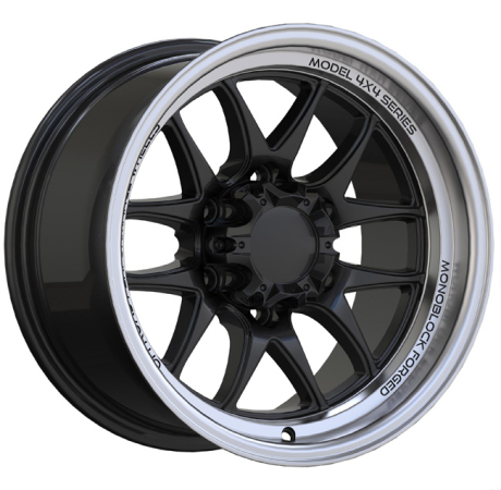 4X4 Series Big Centre Cap Alloy Wheel in Machine Face UFO-LGS25