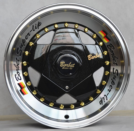 Aftermarket Alloy Wheels With Rivets And One Step Lip Big Caps UFO-5029